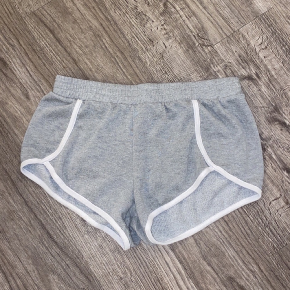 Grey lounge shorts